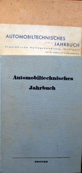 Gruendger "Automobiltechnisches Jahrbuch" Vehicletechnic 1936 (10395)